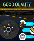 Complete 12 Inch Trailer Brake Drum Kit includes heavy duty bearings, features two lip seals and high quality materials.