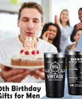 Born In 1976 Vintage 20 Oz Insulated Tumbler Hit The Half Century with a birthday celebration and cake.