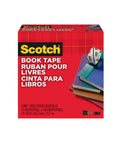Clear Book Tape 1.5 Inch By 540 Inch One Roll For Super Handy Repairs And Reinforcement Of Book Covers Spines And Pages