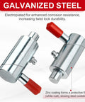 Heavy Duty Half Inch Spring Plunger Pin Twist Lock And Cam Lock For Wrecker zinc coated steel latch pin with red handle