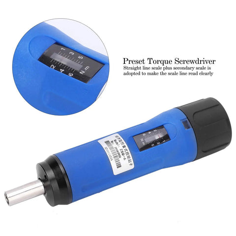 Preset Torque Screwdriver Kit With Six Zsq Settings. Precision Hand Tool For Electrical Assembly And Light Industrial Fastening. Includes Replaceable Bits. Reliable Control For Controlled Tasks And Secure Mounting Jobs In The Shop Or Garage. Perfect For