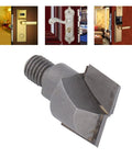 Heavy Duty Keenso Carbide Cleaning Bottom Router Bit 25mm M10 Thread Lock Milling Tool for precise cutting of door panels.