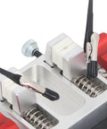 Helping Hands Soldering Station with Double Clamp Design and 12mm Opening, Heavy Duty Aluminum Alloy Base, Ceramic Clamp for PCB Wiring