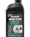 Bicycle Hydraulic Disc Brake Fluid Mineral Oil Low Viscosity For Crisp Lever Feel Smooth Pad Retraction And Consistent Stopping Power Long Lasting 16 Ounce Bottle