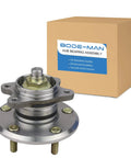 Rear Wheel Hub And Bearing Assembly Non-ABS Replacement For 2006 2007 2008 Kia Optima Magentis in front of packaging box