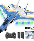 Epic RC Plane for Adults and Kids, Easy to Fly Fighter Jet with 2.4GHz Remote, Four Channel Control, RTF Glider Aircraft Toy