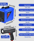 Heavy Duty 1800 Watt Magnetic Induction Bolt Heater with cooling fan and magnetic coil for rusted nuts and screws.