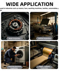 Various industrial applications of Portable Digital Laser Tachometer With Wide Measuring Range And Five Digit Display RPM Meter