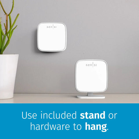 Room Sensor For Smart Thermostat With Touch 2 Compatibility, Prioritized Comfort, Reduces Hot And Cold Spots, wall mounted and stand