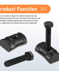 Heavy Duty Torsion Bar Key Adjustment Block Nuts And Bolts Full Thread Bolt Kit 11561233 15530026 Oem Spec black steel parts
