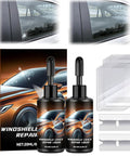 DIY Windshield Crack Repair Kit With Glass Repair Liquid For Chips And Cracks Quick Fix Automotive Tool for restored glass