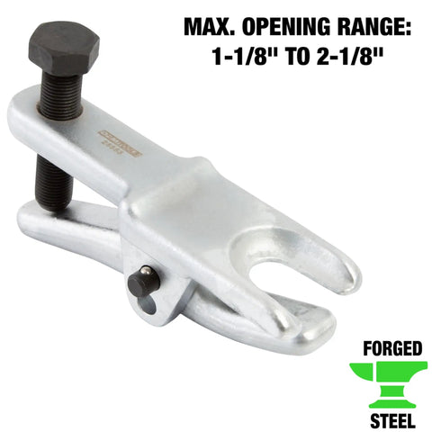 Ball Joint Separator Tool Adjustable One And One Eighth To Two And One Eighth Inch Range With Three Quarters Inch Forcing Bolt