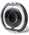 V6 Series Vacuum Dust Bin Lid Replacement Cap For DC58 DC59 DC62 DC72 DC74 And SV03 SV07 Vacuum Cleaners, clear plastic lid