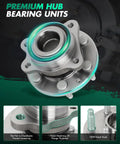 Front Wheel Hub Bearing Assembly With ABS For Chevrolet Colorado 2015 2022 And GMC Canyon 2015 2022 4WD 6 Lug Direct Fit High Quality Premium Steel Construction Replaces OE 515167 close-up