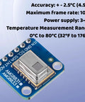 Dope 8x8 Infrared Thermal Imaging Camera Sensor Module For Raspberry Pi And Arduino, I2C 3-5V, AMG8833 Grid Array