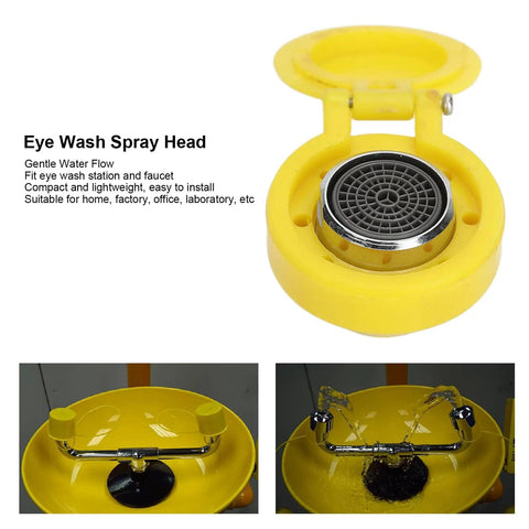 4 Pack Eye Wash Spray Heads Replacement Nozzles For Eyewash Stations In Home Office Lab And Factory 304 Stainless Steel