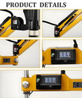 Zyllds 600W Electric Tapping Machine M3 To M16 With Touch Screen Control and detailed product features.