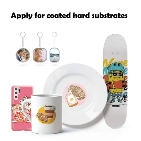 Top Value Sublimation Paper 4x9.5 Inches For Inkjet Printers No Cutting Mug Transfers Perfect For DIY Christmas Gifts With Sublimation Ink 100 Sheets Cost Effective And Delivers Sharp Vivid Prints applied on various items