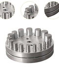 Round Disc Cutter Set Manual Round Punch Heavy Duty Coin Punch Tool For Jewelry Making And Metal Forming Die For Sheets Brass Gaskets 124mm
