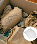Reusable White EPE Cushioning Packaging Bags With Moisture Protection For Shipping And Home Use, Padded Pouches That Safely Guard Your Fragile Gear, Perfect For Moving, Storage, And Packing Supplies. White EPE cushioning bags in a box