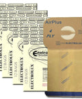 48 Pack 4-Ply Type C Vacuum Bags For Electrolux Canister Vacuums Fits Models L E G Super J Golden J displayed in packaging