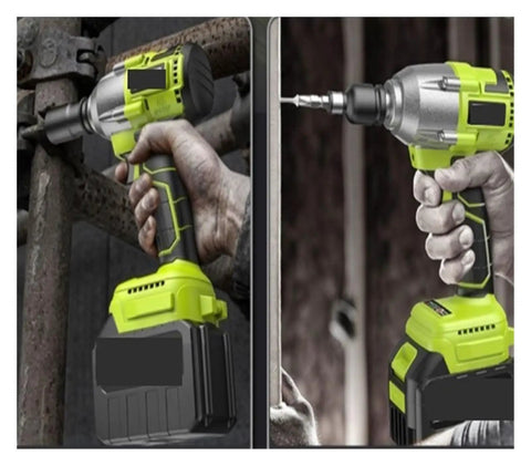 High Torque Brushless Cordless Impact Wrench With Fast Charging For Car Repair And Home Use. This Rechargeable Electric Power Tool Offers Reliable Performance In Tight Spaces And Reduces Hand Strain During Scaffold Work Or Auto Projects Providing Smooth