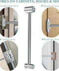 Door Hinge Adjustment Tool For Precise Alignment And Smooth Operation Double Head Hinge Hole Wrench on doors