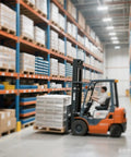 Medium Inertia Servo Motor MPM-B1652E-SJ72AA For Smooth Motion In Automation Systems, PLC Module Ready, Factory Sealed, High Reliability, Easy Integration, Precise Control, Durable Design, Backed By A One Year Warranty, Model MPM-B1652E-SJ72AA mounted in warehouse forklift
