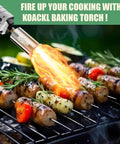 Powerful Propane Torch Gun For Kitchen And BBQ With Adjustable Flame CSA Certified High Heat Up To 2462 Fahrenheit searing kabobs
