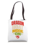 Paddler Tote Bag For Dragon Boat Fans And Race Day Crew Ready To Go Gear 16x16 Inch Water Sport Carryall with printed text