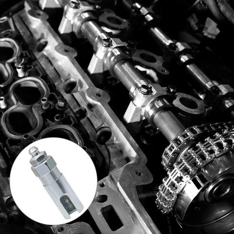 90 Degree Grease Fitting And Slotted Grease Gun Coupler Adapter With One Eighth Inch NPT Threads Pro Grade Heavy Duty Steel
