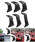 Heavy Duty Universal Roof Rack Bracket for Gutter Mounts 10cm Clamp On Car Roof Rack Hardware shown with installation examples