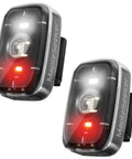 Two-Pack Clip On Safety Light For Night Running And Cycling With Five Modes, High Visibility Tail Light For Bikes