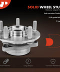 Front Or Rear Wheel Bearing And Hub Assembly All In One With 5 Lug For Hyundai And Kia 2017 To 2023 Elantra Elantra GT Ioniq Kona Veloster