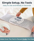 Bed Alarm System For Seniors With Wireless Sensor Pad And Pager Fall Prevention For Dementia Care, Long Range Alerts, Custom Volume Or Vibration, No Fuss Tool Free Setup, Easy Caregiver Monitoring, Peace Of Mind installed under sheet