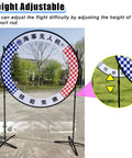 Portable Outdoor Drone Racing Hoop Kit For Backyard Obstacle Courses And Dog Agility Training with height adjustable ring