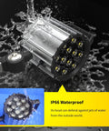 Waterproof Aluminum Alloy Work Light With Adjustable Long Arm For Lathe CNC Milling Drill Press And Workbench, 12W LED, water-resistant test