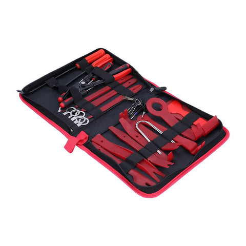 38 Piece Panel Removal Tool Kit Durable Ergonomic Pry Trim Tools For Automotive Marine Furniture And Aircraft Interior Fastener Clip Disassembly Made From Polyformaldehyde Material Flexible And Gentle On Delicate Surfaces