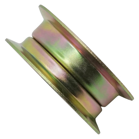 Idler Pulley Replacement For John Deere Tractors And Commercial Mowers Drop In Fitment Easy Install Fits 92H 102 105 107H 107S 115 125 135 145 155C 190C D100 D105 D110 D125 D130 D140 D155 D160 D170 Durable Performance, zinc-plated steel pulley