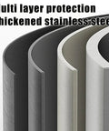Heavy Duty Stainless Steel Prep Table With Smooth Slide Storage Cabinet, Commercial Kitchen Workbench Built Tough For Restaurants Hotels And Garages, No Fuss Cleaning Surface, 180X80Cm multi-layer thickened stainless steel close-up
