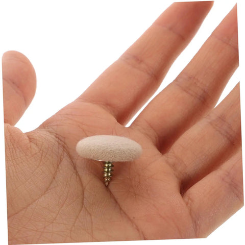 Hand holding component from DIY Car Headliner Repair Kit With Rivets For Upholstery And Vehicles Quick Easy Install Versatile Roof Liner Repair Tool