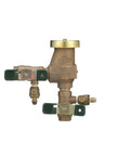 Anti Siphon Pressure Vacuum Breaker With Quarter Turn Shutoff And Tee Handles One Half Inch Beefy Bronze Body for irrigation use