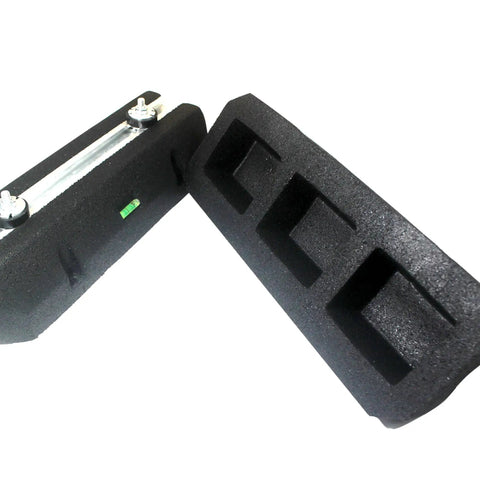 Heavy-Duty Condenser Pad For Outdoor Mini Split AC And Heat Pump Systems, Anti-Vibration Rubber Isolator Ground Stand Mount