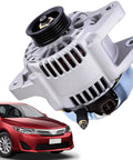 12V 80 Amp Alternator Replacement For Toyota Yaris 1.5L 1497cc 2006 2007 2008 2009 Plug-And-Play Drop-In, Stable Output
