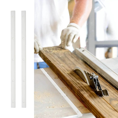 Two Bar Crosscut Sled For Table Saw With UHMW Plastic Runners Seventeen Inch Long Three Quarter Inch By Three Eighth Inch Predrilled Holes