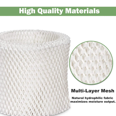 Humidifier Filter C Replacement 4 Pack For Walgreens Cool Mist And Honeywell HC 888 Series And HCM 890 Series Compatible Models Durable Replacement For Continuous Humidity Comfort And Easy Fit In Home Or Office Use showing multi-layer mesh design.