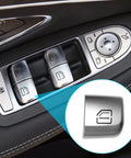 Mercedes Window Lift Switch Button Cover For C Class W205 2015 2021 And GLC W253 2016 2022 Rear Right Power Window Control Button Cap