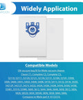 Image of 24 Pack GN Vacuum Bags For Miele Canister Vacuums, showing the bag design with a blue fitting for Classic C1 C2 C3.