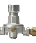 Adjustable regulator for Heavy-Duty Detail Torch Kit With Windproof Flame, metal construction with brass fittings, Pro 88 Series