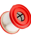 2 Pack Wet Dry Vacuum Filter Replacement 49-90-1900 For Cordless Vac M18 0780-20 0880-20 Compatible, red cartridge filter